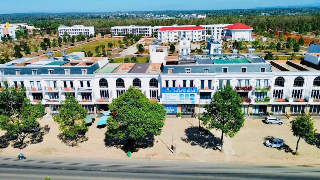 Nhà phố thương mại khu đô thị Ân Phú Buôn Ma Thuột
