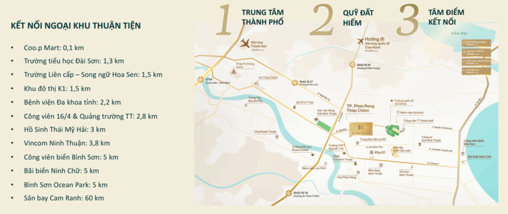 MK Central city -Vi tri