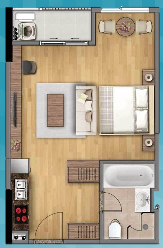 Căn Studio Chung cư hacom