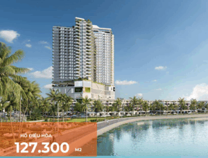 Lối đi bộ hồ điều hòa